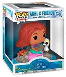 Funko Pop! Deluxe: The Little Mermaid - Ariel & Friends - Little Mermaid Live Action - Vinyl-Sammelfigur - Geschenkidee - Offizielle Handelswaren - Spielzeug Für Kinder und Erwachsene - Movies Fans