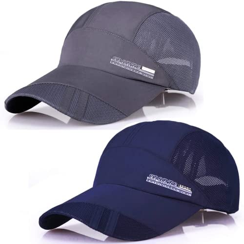 BEISIJIA Ultradvünne Baseballmütze | UV50+ Sonnenschutz Mesh Atmungsaktiv | Schnelltrocknende Outdoor Laufmütze Unisex