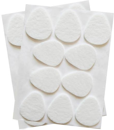 Almohadillas Metatarsianas de Fieltro para Mujeres y Hombres, Paquete de 20 | Adhesivas para el Antepié, Metatarso y Planta del Pie