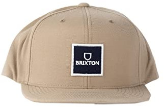 Brixton Alpha Square MP Snapback Hat Tan, Hellbraun, Einheitsgröße