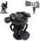 iShoot Metal 2D Panoramic Head Panning Clamp, Compatible with 39mm Arca-Swiss Fit Camera Quick Release Plate Tripod Ball Head Light Stand of 1/4 or 3/8 Screw Head, -90°-+90° Adjustable Max Load 6kg