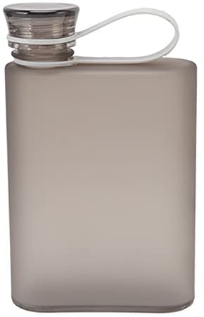 Bouteille D'eau Plate, Bouteille D'eau De 380 Ml Bouteille De Voyage étanche Gourde De Sport Bouteille D'eau En Plastique Transparent Pour Le Sports Et Le Camping