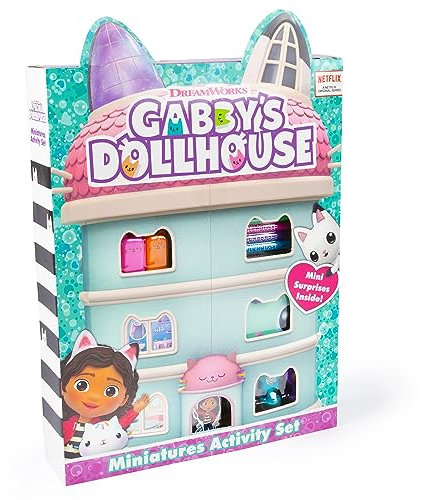 abeec Gabby's - Set di miniature per casa delle bambole, astuccio con adesivi, mini album di ritagli, mini punte in feltro, mini evidenziatori, mini nastri Washi, dispenser e altro ancora - pacchetti