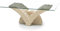 Mondo Viro Couchtisch aus Fossilstein Papi 120 x 70 cm 40 h