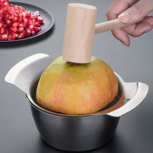 Granatapfel-Entkerner Aus Edelstahl, Granatapfelschäler, Rutschfestes Granatapfel-Arils Entfernungswerkzeug, Granatapfel-Schäler-Entfernungs-Küchenwerkzeug, Zum Schälen Von Granatapfelkernen
