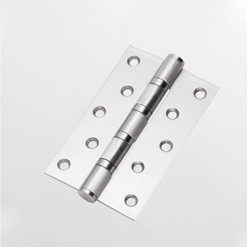 Scharniere Schwerlast Türband für Innentüren, 5 Zoll (127 Mm), Scharnier Edelstahl, 4er-Pack(Silver)