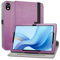 MAMA MOUTH Compatible with DOOGEE U10 Case,360 Degree Rotating With Premium PU Leather Sleeve Cover Case for DOOGEE U10 2025 / DOOGEE U9 10.1 Inch Tablet,Purple