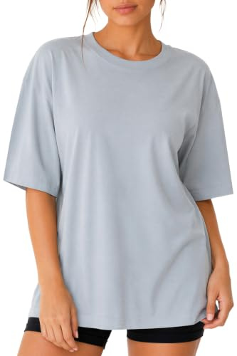 Reichstadt Oversized Damen T-Shirt 25RSW070 Light Blue XL
