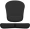 Goshiny Advanced Gaming Wrist Rest Combo - Dual-Layer Memory Foam Keyboard & Mouse Mat Set, Non-Slip Ergonomic Design for Long-Hour Office, Coding, and Esports