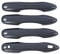 YIZITU 4Pcs ABS Car Door Bowl Anti-Scratch Sticker Clear Door Bowl Handle Sticker for 2022 Car Door Handle Covers Exterior- Protector Carbon Fiber