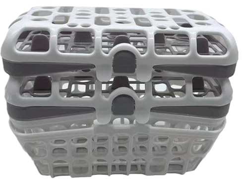 DAGLLGEW Dishwasher Basket for Baby Items, Large Capacity Baby Bottle Sink Basket, Eco-Friendly Bottle Dishwasher for Toddlers & Infants Parts & Accessories