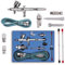 Kit aérographe double action 0,2 mm/0,3 mm/0,5 mm Aiguille Art pistolet pulvérisateur pour décoration de gâteaux et ongles