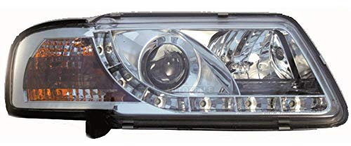 Scheinwerfer Set für A3 8L Bj. 96-00 Dragon Lights klarglas/chrom H1+H1