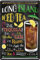 schilderkreis24 - Blechschilder Cocktail Rezept Long Island ICED Tea Deko Metallschild Schild für alle Bar Theke oder Pub Besitzer Geschenk zum Geburtstag oder Weihnachten 20x30 cm