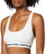 KARL LAGERFELD Damen Karl Lagerfeld Damen Sport-Bh Mit Karl-Logo, Weiß, M