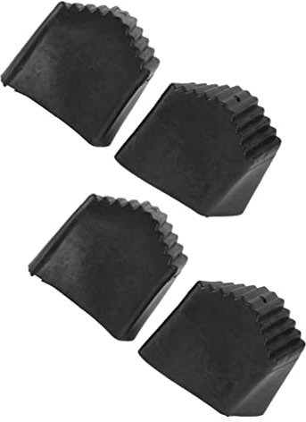 Tomaibaby Non Slip Ladder Feet Covers: 4Pcs Rubber Ladder Covers Replacement Step Ladder Feet Foot Mat Cushion For Extension Ladder