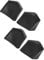 Tomaibaby Non Slip Ladder Feet Covers: 4Pcs Rubber Ladder Covers Replacement Step Ladder Feet Foot Mat Cushion For Extension Ladder