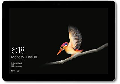 2018 Microsoft Surface Go mit Intel Pentium Gold 4415Y (10-zoll, 4GB RAM, 64GB SSD) Platin (Generalüberholt)