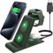 Aimtel 3 in 1 kabellose Ladestation für Apple Watch und iPhone Induktive Wireless Charger kompatibel für Apple Watch 9/8/7/Ultra 2/SE 6/5/AirPods Pro 2/iPhone 15/15 Pro/15 Pro Max/14/13/12/11/XS/XR