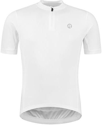 Rogelli Core - Radtrikot Kurzarm - Radtrikot für Rennrad - Herren | 3 Rückentaschen - Atmungsaktiv - Rundhals - Kurzer Reißverschluss - 3 Rückentaschen - Kurzarm - Temperatur 15 - 30 °C