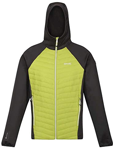 Regatta Andreson Herren-Jacke, Grünalgen/Robbengrau, M