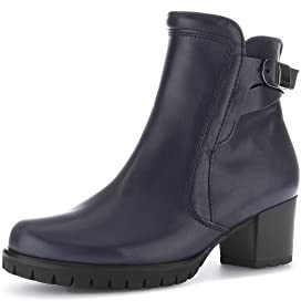 Gabor Damen Biker Boots, Frauen Stiefeletten,Wechselfußbett