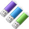 KOOTION USB Sticks 128GB 3 Stück USB 2.0 Speicherstick USB Memory Sticks 32G 3 Stück USB-Flash-Laufwerk Set USB Flash Drive 3 STK Datenspeicher Stick Bunt