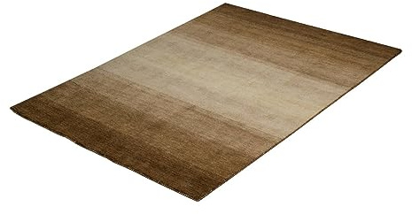 Rug Studios Teppich RAINBOW 2020 | Farbe: Beige | Größe: 120 x 180 cm | Einfarbig | glamourös | Klassisch | Landhaus | Vintage | Modern | elegant | Gemischt | Wohnzimmer | Schlafzimmer | strapazierfäh