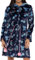 Disney Bademantel Stitch | Stitch Morgenmantel | Bademantel Damen | Blau M