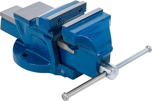 BGS 58255 | Parallel-Schraubstock | 80 mm Spannbacken | Werkbankschraubstock