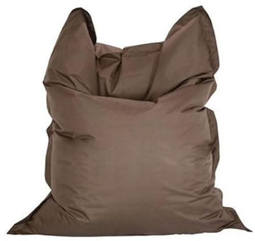 Sitzkissen Bean Bagpool-Sitzsack, Schwimmender Sofa-Sitzsack, Stuhl, Schwimmender Sitzsack, Wohnzimmer, Riesiger Sitzsack, Pool, Schwimmender Sitzsack (Ohne Füllung), 140 Cm X 180 Cm,Kaffeefarbe,180Cm