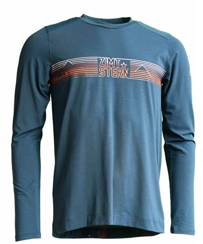 Zimtstern Herren TrailFlowz Trikot, Pirate black, M