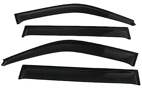 LeLeD Windschutz Scheibe für Toyota Land Cruiser 100 LC100 FJ100 1998-2007,Auto Seiten Fenster Visier Regen Sonnenschutz Abdeckung Auto Zubehör