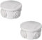 Jandei - Pack x2 Caja de Montaje en Superficie. Redonda 50x50mm IP54 Instalación en Interior/Exterior, 4 entradas. Ideal para Aplicaciones Residenciales, Comerciales o Industriales.