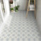 Floor Tiles Self Adhesive, Peel and Stick Floor Tiles, Vinyl Flooring for Kitchen Bathroom Living Room Corridors Waterproof Blue and White 30X30cm 10pcs