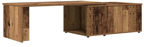 vidaXL Coffee Table Old Wood 150x50x35 cm Engineered Wood