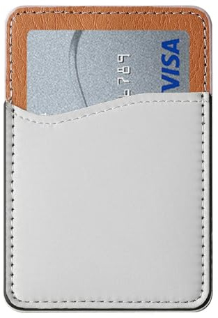 Handyhülle Brieftasche -Non-Slip Mobile Wallet Stick - Wallet Case Mobile Phon Sticky Phon Lightweight, Klebrige Brieftasche mit Aufkleber ohne Spuren von Wellenformen, D, riferimento alla