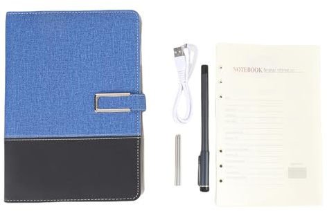 BONKZEBU Set di Taccuini Digital Smart Pen e Scheda di Scrittura, Notebook Digitale di Registrazione e Sincronizzazione in Tempo Reale con Penna Intelligente, Archiviazione Offline 3in1,
