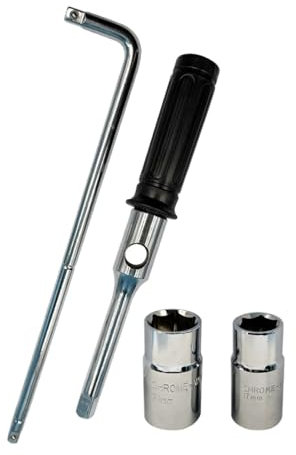 manhegari Radmutterschlüssel – robuster Radschlüssel für schwere LKW | rutschfester Griff, reduziert den Kraftaufwand für Garage, LKW, Pannenhilfe