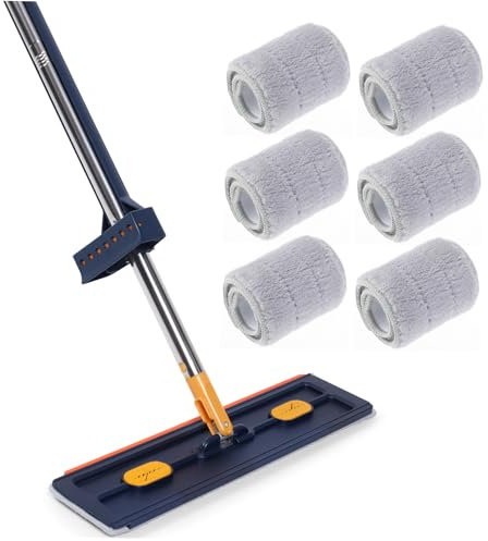 Holibanna Fregona Plana Trapeador Sin Lavado Trapeador Plano Grande para Pisos Accesorios De Limpieza Hogar