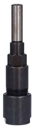 Qudinip Router Collet Extension Chuck, Legierstahl Runder Schaft für Holzbearbeitung mit Hoher Konzentration ohne Schüttelndes Biegen (8mm Griff)