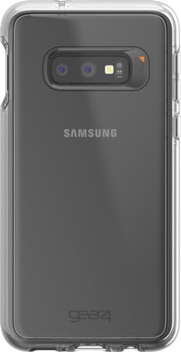 Gear4 Crystal Palace transparente Handyhülle mit Hightech-Aufprallschutz [D3O-geschützt], schlank, robustes Design, für Samsung Galaxy S10e - Transparent