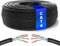 Mr. Tronic Granel Cable Ethernet Cat 6 De 100m, Bulk Cable de Red LAN Para Internet Rápida & Fiable - AWG24 Cat6 a Granel, 1 Gbps Internet 250 MHz UTP CCA (100 Metros, Negro)