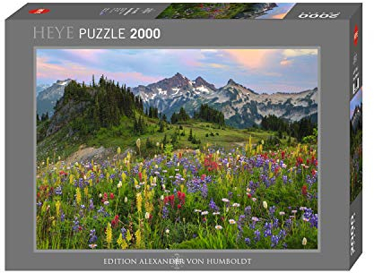 Heye Tatoosh Mountains Puzzle, White
