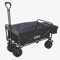 TRUTZHOLM Bollerwagen faltbar mit Breitreifen 105 l Handwagen Gerätewagen Transportkarre Transportwagen drehbare Vorderräder 75 kg tragkraft Ausflüge Einkauf