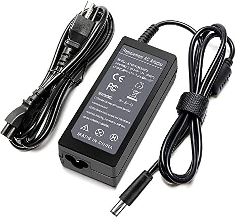 65W AC Adapter Compatible with Dell Chromebook 11 3180 3189 3120 Inspiron 15 3542 3521 N5050 Latitude E7250 E5430 E5470 E7440 E7450 7480 PA-12 LA65NS2-01 Power Adapter Supply Cord