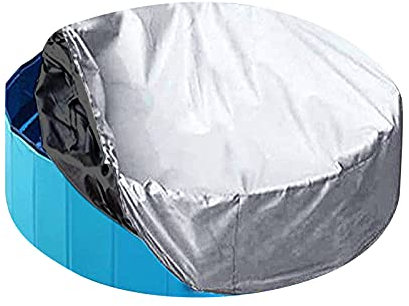 DAMX Swimming Pool Cover - 8ft 10ft 12ft Solar Pool Heater Intex Paddling Pool, Anti-dust Rainproof Durable for Home Garden Outdoor Inflatable Hot Tubs, Lay z Spa's and Patio Tables (8ft 002)