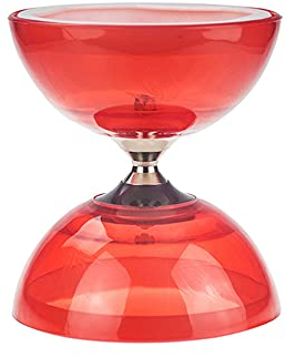 SagaSave Dreifachlager-Yoyo Diabolo Spielzeug mit professioneller Stange, langlebige transparente Becher