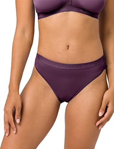 BeeDees Damen Slip Microfun Tai aubergine | 44
