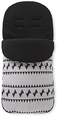 SONARIN Universal Saco Silla Paseo,Saco Carrito Bebe Invierno Impermeable Cálido Sacos de Abrigo para Carritos con Forro Polar Saco de Dormir para Cochecito Asiento de Coche(Triángulo)